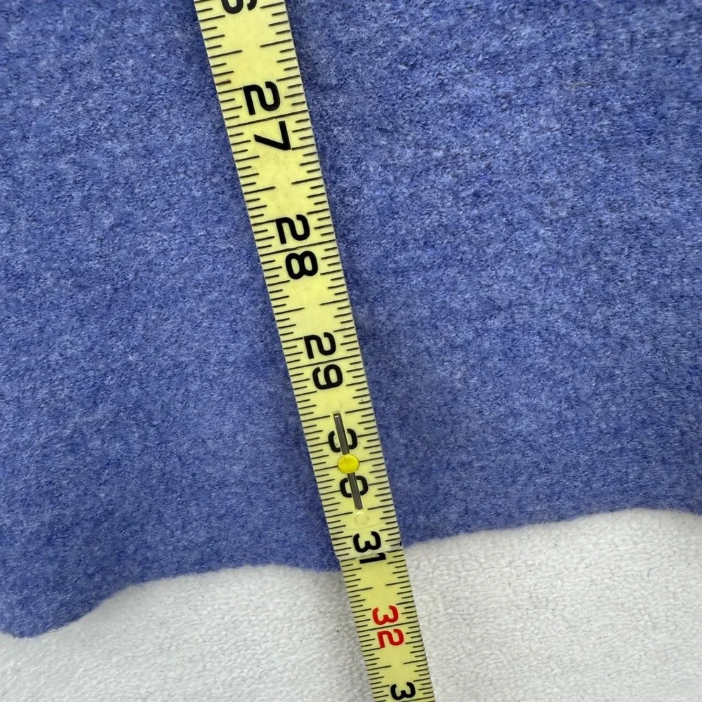 Eileen Fisher Women's S Small Merino Wool Open Front Cardigan Sweater Knit Blue - Picture 6 of 7